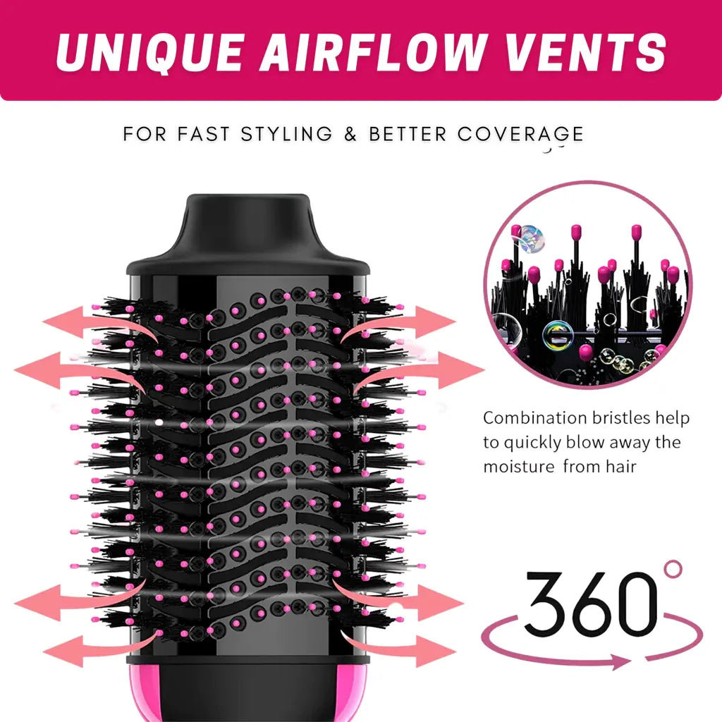 4-in-1 Hair Dryer & Volumizer (99.9 % Quality)