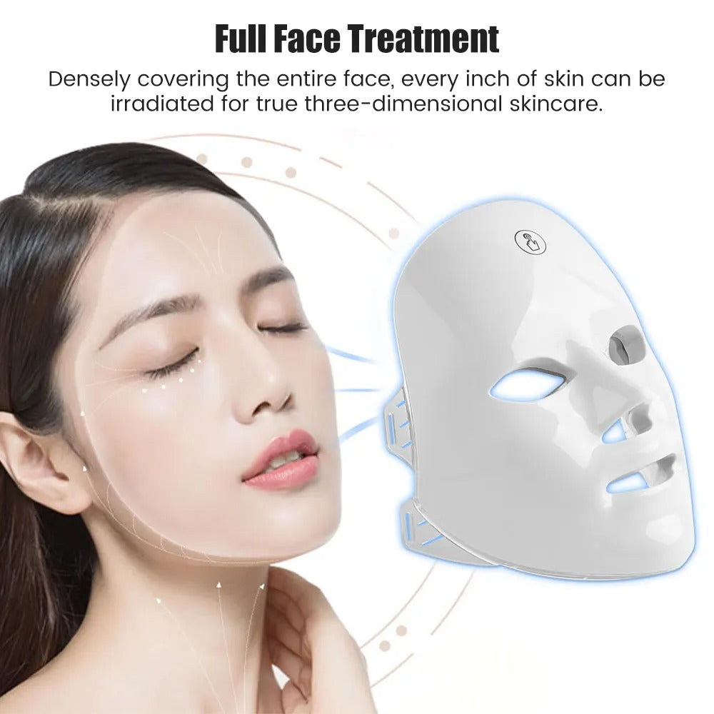LED Face Therapy Mask – Acne & Anti-Aging Solution