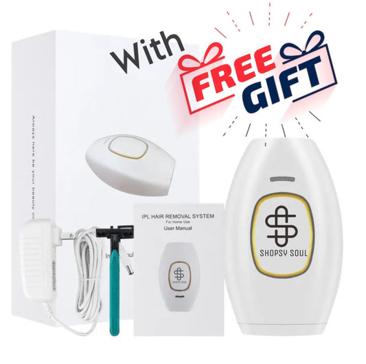 IPL Laser Hair Removal Handset for At-Home Hair Removal Treatment