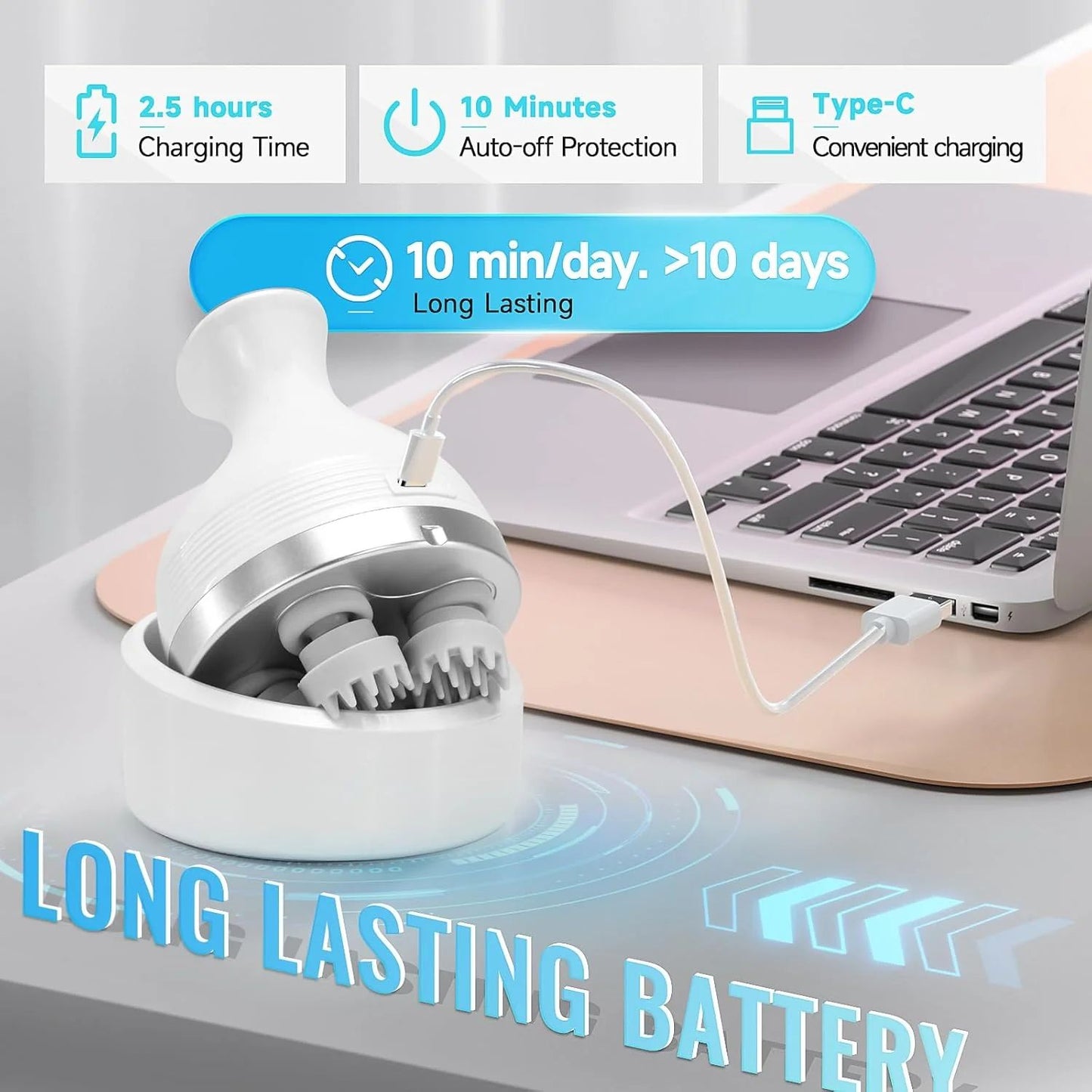 Scalp Massager – Boost Hair Growth & Improve Blood Circulation