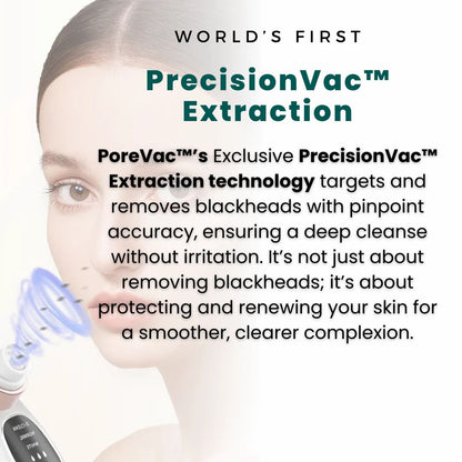 Vacuum Pore Cleaner | Mini Hydra Facial Device | 6 Month Warranty | With Free Of Cost Gift