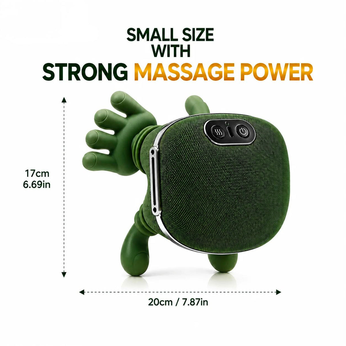 4D Neck & Shoulder Massager with Heat – Deep Tissue Massage for Neck, Back, Shoulders & Hands | Premium Quality | 1-Year Warranty