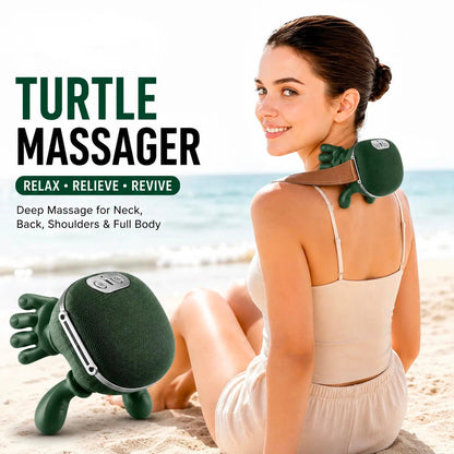 4D Neck & Shoulder Massager with Heat – Deep Tissue Massage for Neck, Back, Shoulders & Hands | Premium Quality | 1-Year Warranty